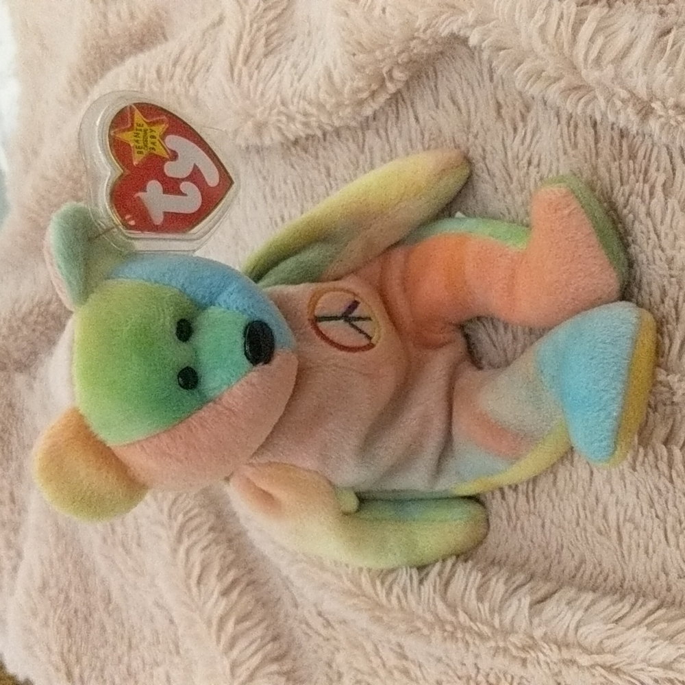 Peace Ty beanie baby